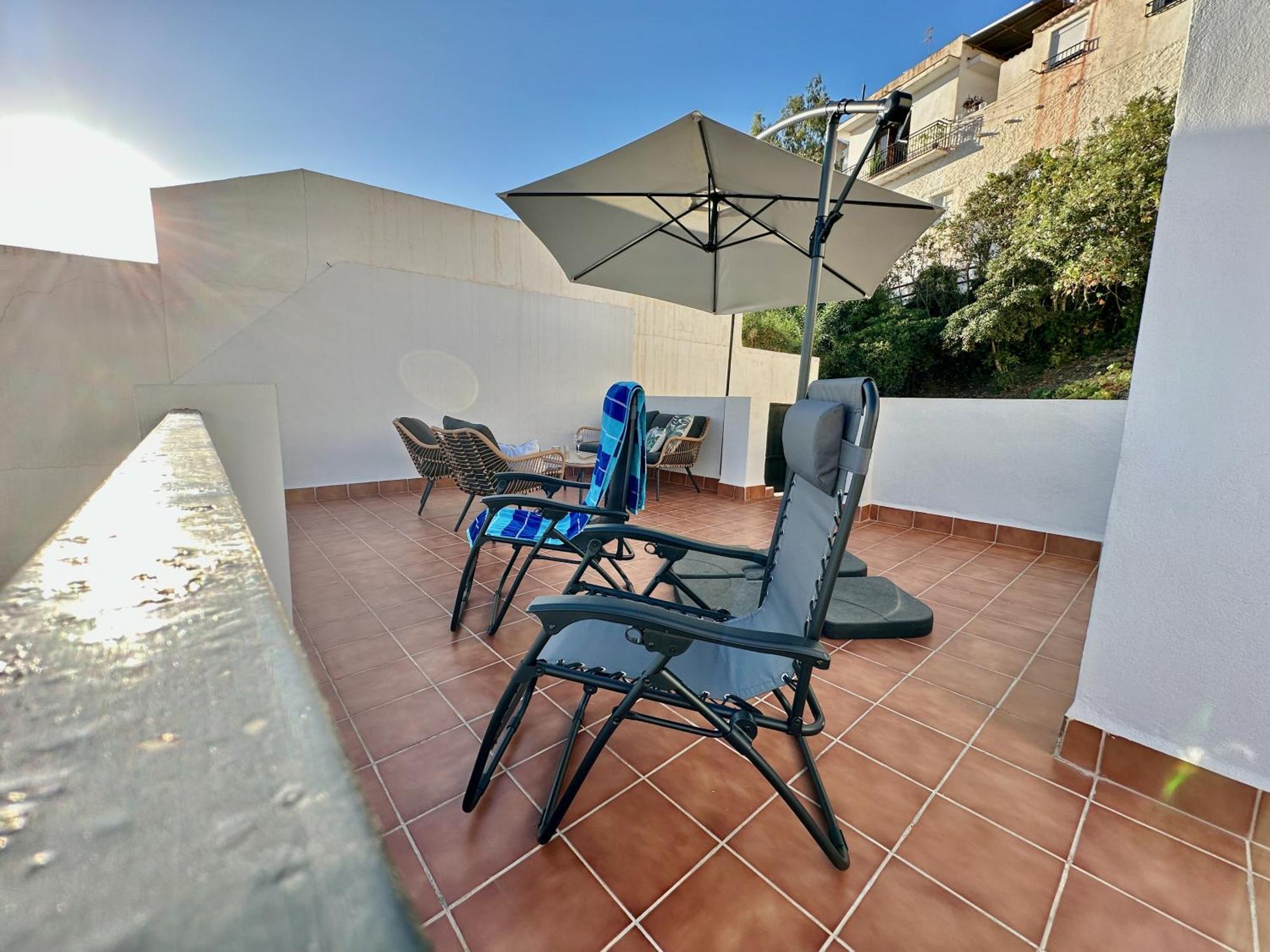 Villa Casa Con Terraza Y Patio Privado En Salobreña Esterno foto