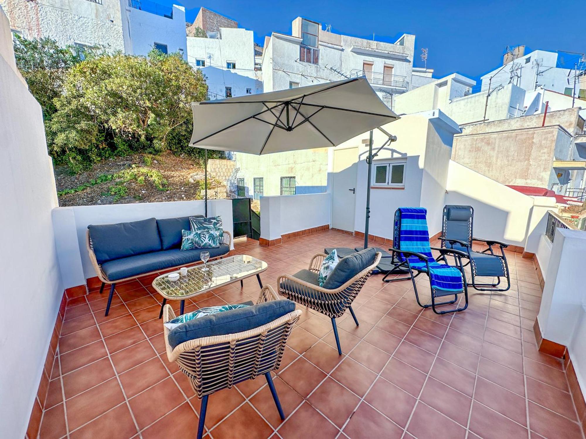 Villa Casa Con Terraza Y Patio Privado En Salobreña Esterno foto